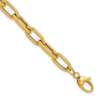 Load image into Gallery viewer, 14K Polished Fancy Link with .5in ext. Bracelet
