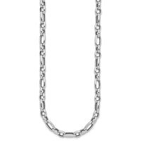 Load image into Gallery viewer, 14K White Gold Polished Fancy Link Necklace
