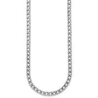 Load image into Gallery viewer, 14K White Gold Polished Fancy  Link Necklace

