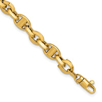 Load image into Gallery viewer, 14K Polished Fancy Link Bracelet
