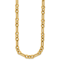 Load image into Gallery viewer, 14K Polished Fancy Link Necklace
