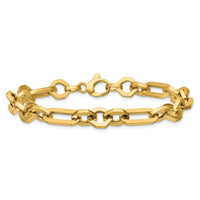 Load image into Gallery viewer, 14K Polished Fancy Link Bracelet
