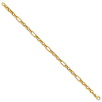 Load image into Gallery viewer, 14K Polished Fancy Link Bracelet
