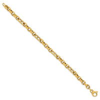 Load image into Gallery viewer, 14K Polished Fancy Link Bracelet
