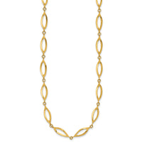 Load image into Gallery viewer, 14K Polished Fancy Link Necklace
