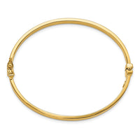 Load image into Gallery viewer, 14K Polished Hinged Bangle
