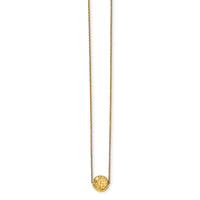 Load image into Gallery viewer, 14K Polished D/C Round Necklace
