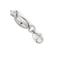 Load image into Gallery viewer, 14K White Gold Polished and D/C Bracelet
