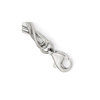 Load image into Gallery viewer, 14K White Gold Polished Fancy Link Bracelet
