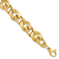 Load image into Gallery viewer, 14K Polished Fancy Link Bracelet
