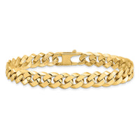 Load image into Gallery viewer, 14K 8.5mm Beveled Curb Bracelet
