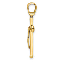 Load image into Gallery viewer, 14K Polished Crucifix Pendant

