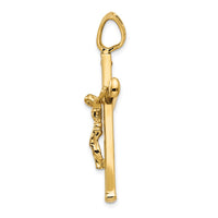 Load image into Gallery viewer, 14K Polished Crucifix Pendant
