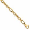 14K Polished Fancy Link Bracelet