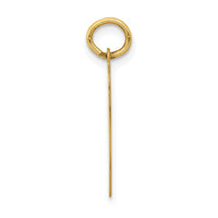 Load image into Gallery viewer, 14k Medium Polished Number 47 Charm
