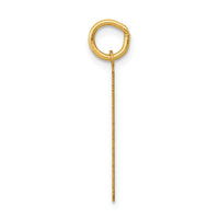 Load image into Gallery viewer, 14k Medium Polished Number 61 Charm
