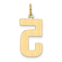 Load image into Gallery viewer, 14k  Large Polished Number 5 Charm

