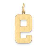 Load image into Gallery viewer, 14k  Large Polished Number 9 Charm
