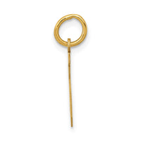 Load image into Gallery viewer, 14k Small Polished Number 5 Charm
