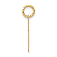 Load image into Gallery viewer, 14k Small Polished Number 15 Charm
