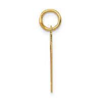 Load image into Gallery viewer, 14k Small Polished Number 77 Charm
