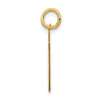 Load image into Gallery viewer, 14k Small Polished Number 87 Charm
