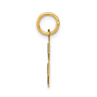 Load image into Gallery viewer, 14k Small Satin Number 8 Charm
