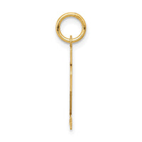 Load image into Gallery viewer, 14k Small Satin Number 12 Charm
