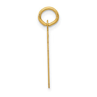 Load image into Gallery viewer, 14k Small Satin Number 39 Charm
