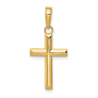 Load image into Gallery viewer, 14k Small Cross Pendant
