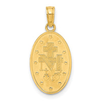 Load image into Gallery viewer, 14k Miraculous Medal Pendant
