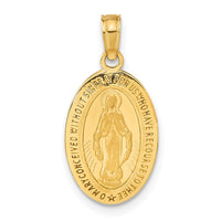 Load image into Gallery viewer, 14k Miraculous Medal Pendant
