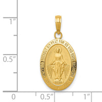 Load image into Gallery viewer, 14k Miraculous Medal Pendant
