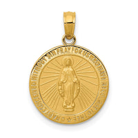 Load image into Gallery viewer, 14k Miraculous Medal Pendant
