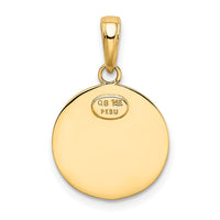 Load image into Gallery viewer, 14k Saint Christopher Medal Charm

