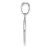 Load image into Gallery viewer, 14k White Gold Saint Christopher Medal Charm
