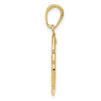 Load image into Gallery viewer, 14k Saint Michael Medal Badge Pendant
