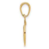 Load image into Gallery viewer, 14k Saint Christopher Medal Charm
