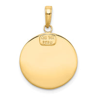 Load image into Gallery viewer, 14k Saint Christopher Medal Pendant
