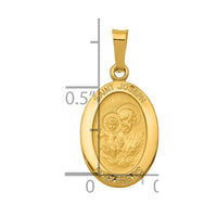 Load image into Gallery viewer, 14k Saint Joseph Medal Charm
