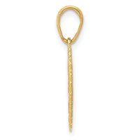 Load image into Gallery viewer, 14k Reversible FOR MY DAUGHTER Heart Pendant
