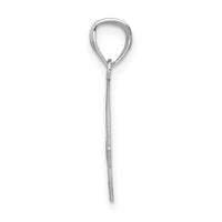 Load image into Gallery viewer, 14k White Gold Solid D/C Claddagh Pendant
