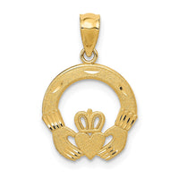 Load image into Gallery viewer, 14k Claddagh Charm
