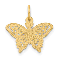 Load image into Gallery viewer, 14k Butterfly Charm
