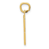 Load image into Gallery viewer, 14k Medium Polished Number 3 Charm
