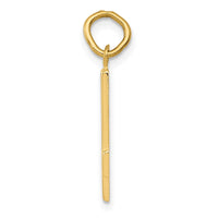 Load image into Gallery viewer, 14k Medium Polished Number 4 Charm
