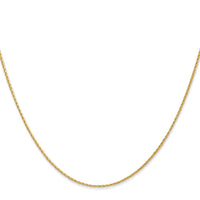 Load image into Gallery viewer, 14K 18 inch 1mm Round Parisian Wheat with Lobster Clasp Chain
