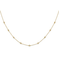 Load image into Gallery viewer, 14k Diamond Multi Station Necklace
