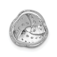 Load image into Gallery viewer, 14k White Gold 1/4ct. Diamond Love Knot Chain Slide
