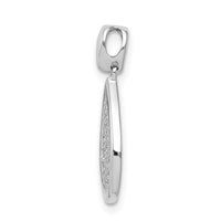 Load image into Gallery viewer, 14k White Gold 1/4ct. Diamond Fancy Teardrop Pendant
